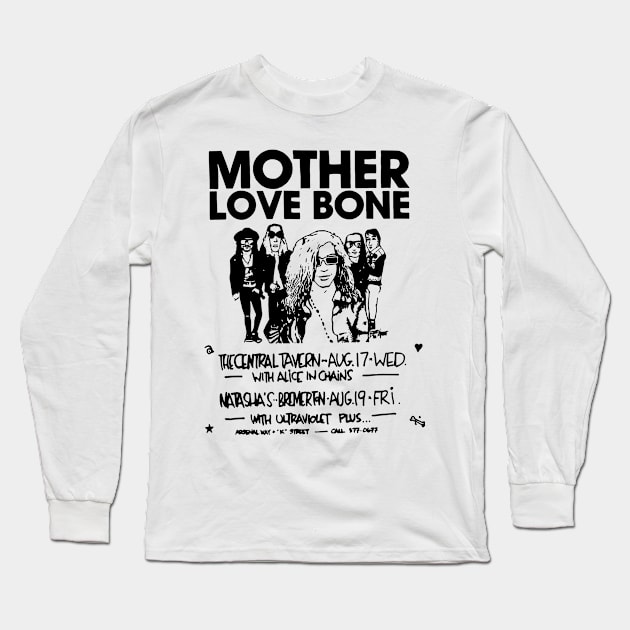 Mother-Love-Bone Long Sleeve T-Shirt by forseth1359